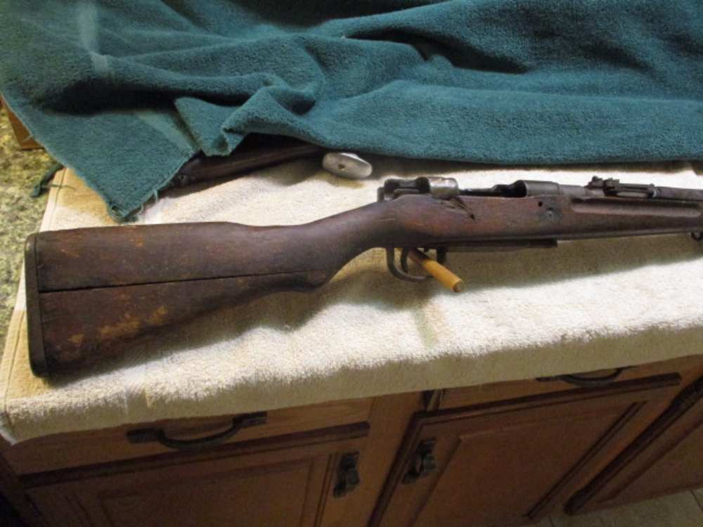 Japanese Type 99 Rifle WWII Vintage Mum Vet Return-img-1