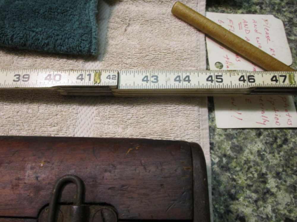Japanese Type 99 Rifle WWII Vintage Mum Vet Return-img-37