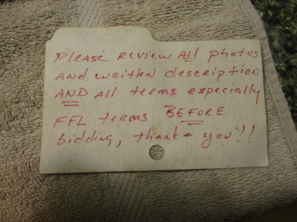 Japanese Type 99 Rifle WWII Vintage Mum Vet Return-img-40