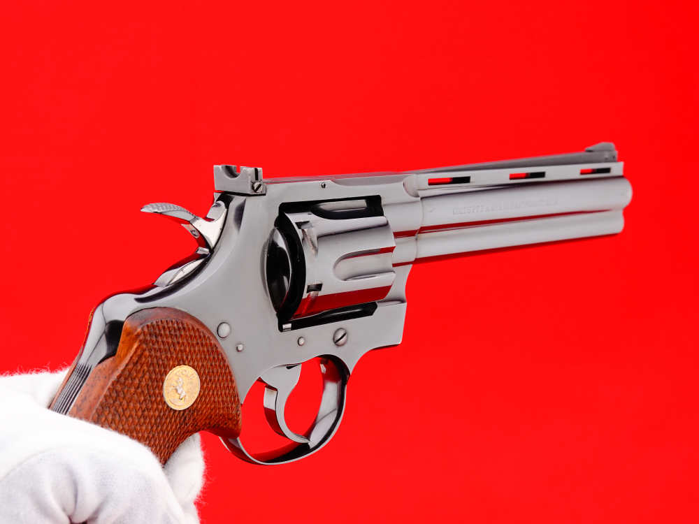HOLY GRAIL 1955 1st Year Colt Python .357 Magnum 6" Royal Blue SN# 230-img-15