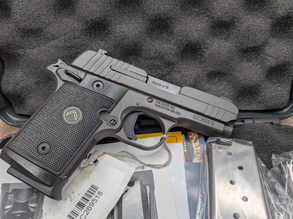 Sig Sauer P938 Legion 9MM P-938 New Free Shipping-img-1