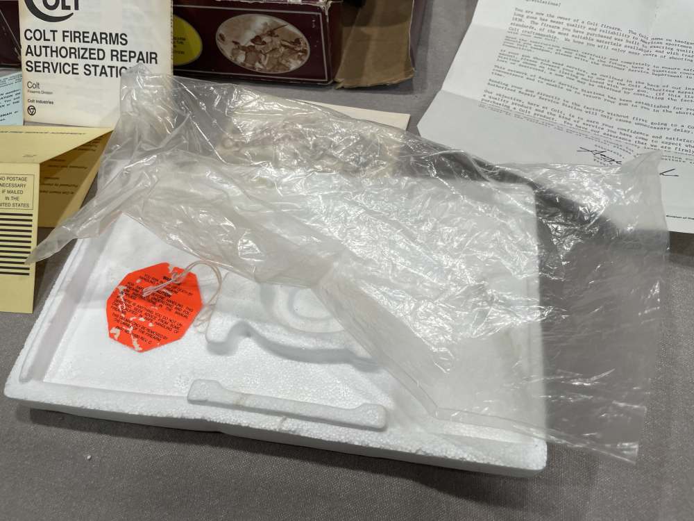Colt 1911 Officers .45 ACP Factory Box & Paper Work 1990 Nice -img-9