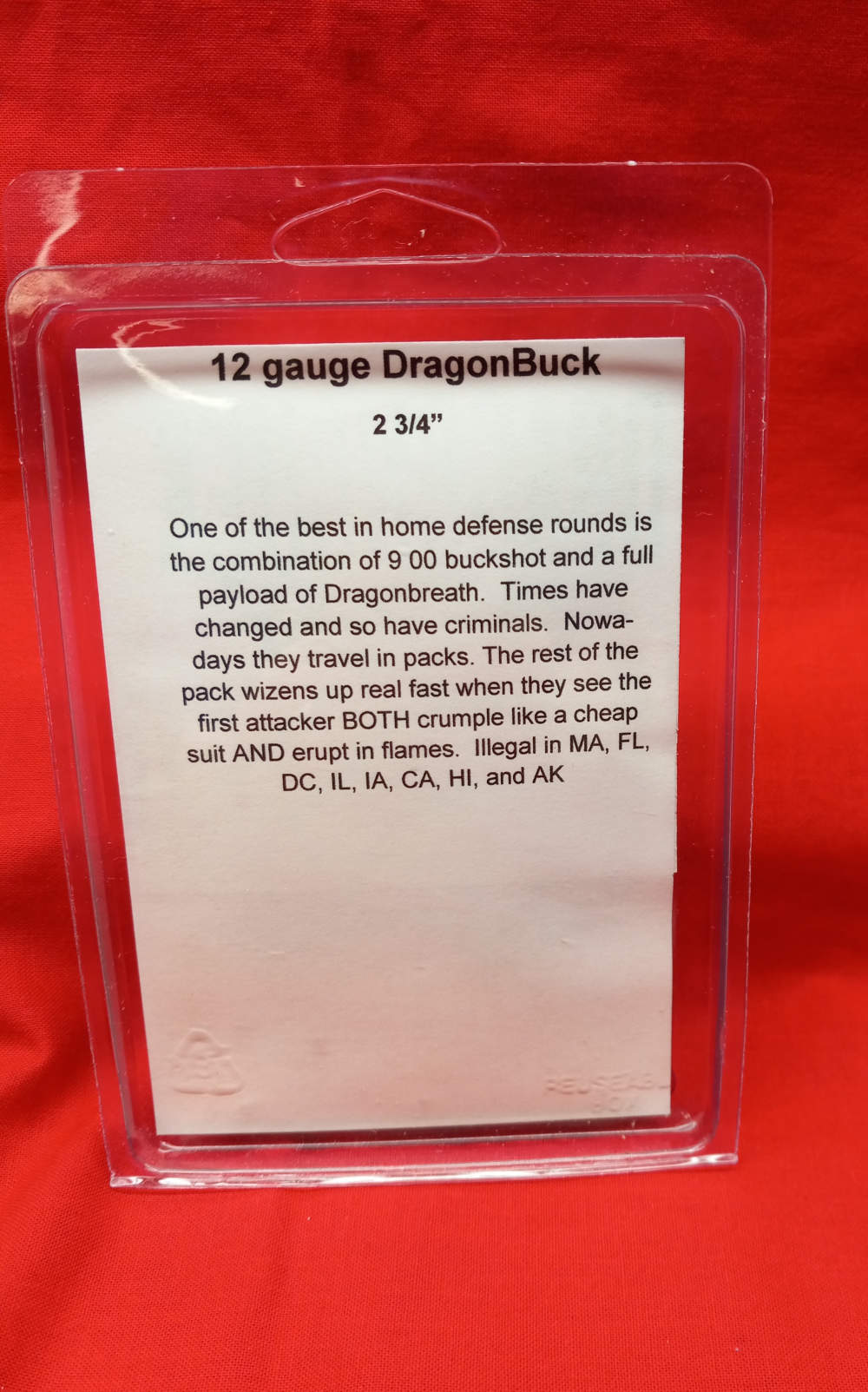 Paraklese Technologies Dragon Buck  12 Ga Ammo 3 pk  2 3/4"-img-1