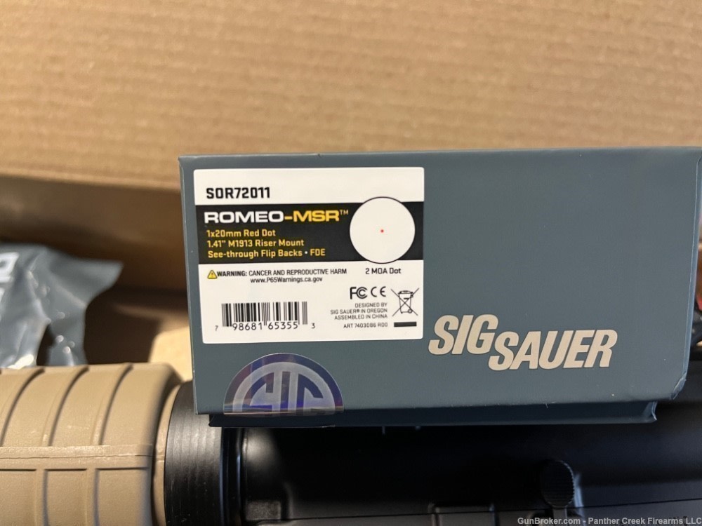 Del-Ton Delton Echo 316 FDE 16" Sig Romeo 5.56 .223 AR15 M4 M16 DERFTM16-D-img-11