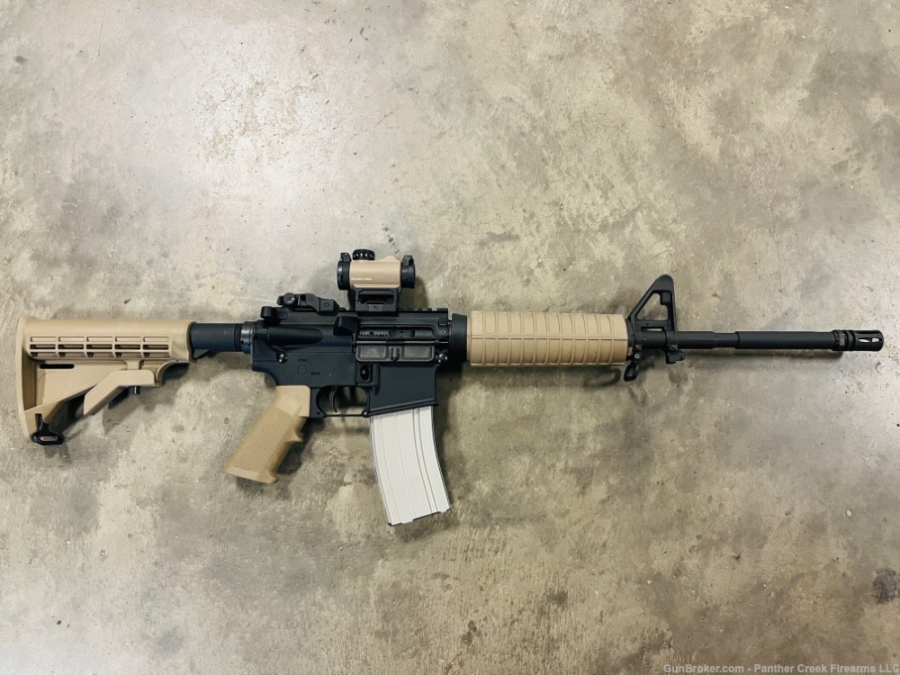Del-Ton Delton Echo 316 FDE 16" Sig Romeo 5.56 .223 AR15 M4 M16 DERFTM16-D-img-0
