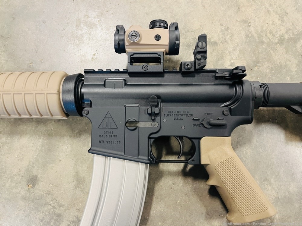 Del-Ton Delton Echo 316 FDE 16" Sig Romeo 5.56 .223 AR15 M4 M16 DERFTM16-D-img-8