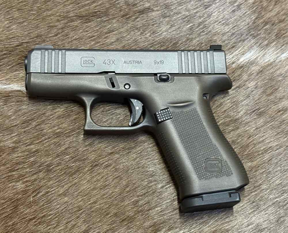 Glock 43X 9mm with Shield Arms 15 Round Magazines -img-1