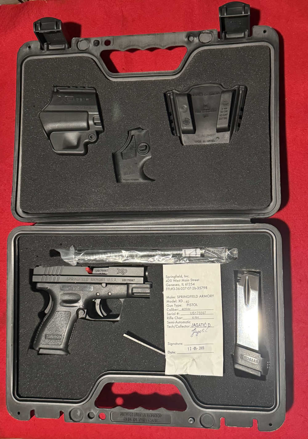SPRINGFIELD ARMORY XD-40 Sub-Compact Pistol .40SW-img-0