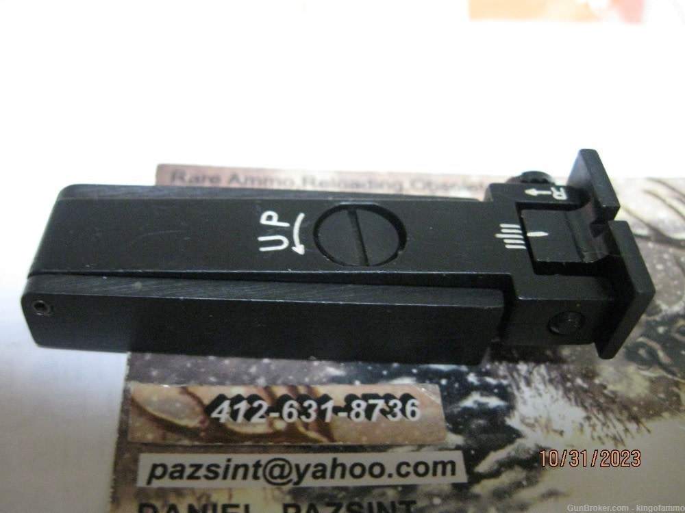 New T/C orig Rear Sight THOMPSON Center PRO HUNTER ENCORE; more T/C's avail-img-3