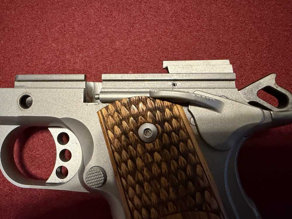 Kimber custom shop pro raptor II Stainless .45 ACP-img-8