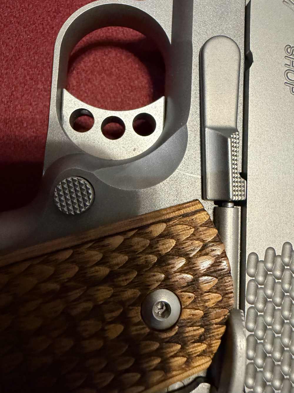 Kimber custom shop pro raptor II Stainless .45 ACP-img-5