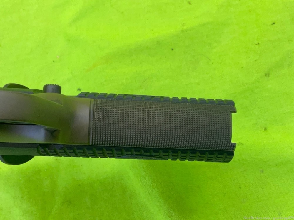 NIGHTHAWK CUSTOM NHC GRP 9MM  5 In Trijicon IOS Optic Ambi Recon Rail FDE -img-12