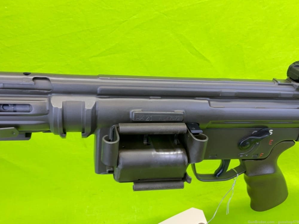 FULL AUTO HK21 HECKLER & KOCH BELT FED 308 NATO HK 21 COLLECTOR EFILE RARE-img-9