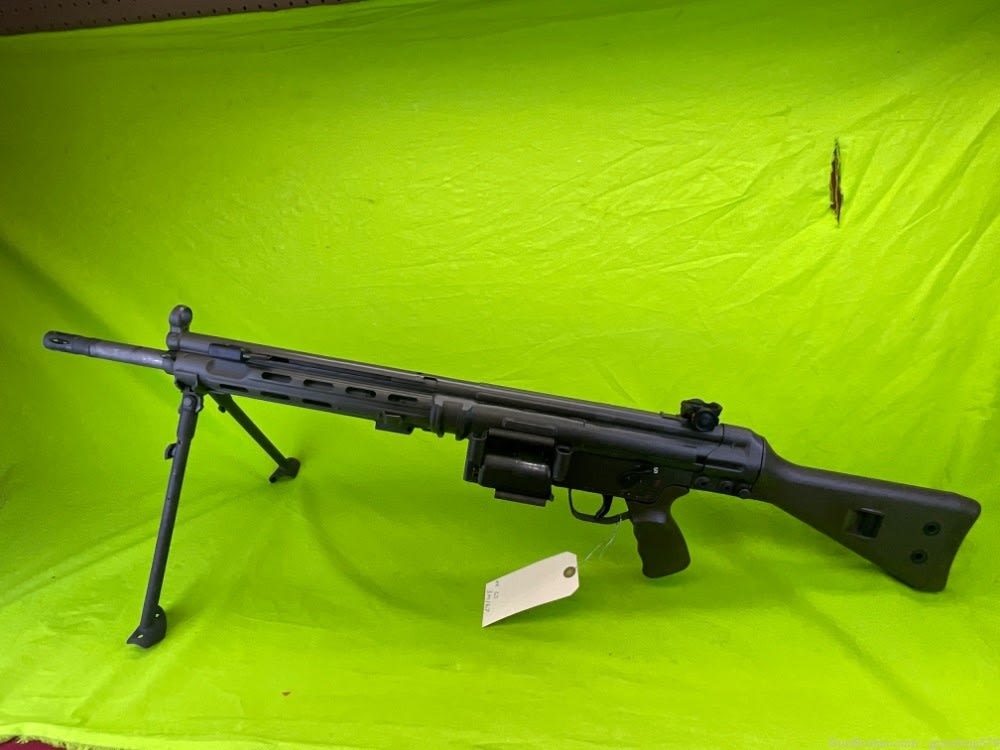 FULL AUTO HK21 HECKLER & KOCH BELT FED 308 NATO HK 21 COLLECTOR EFILE RARE-img-0