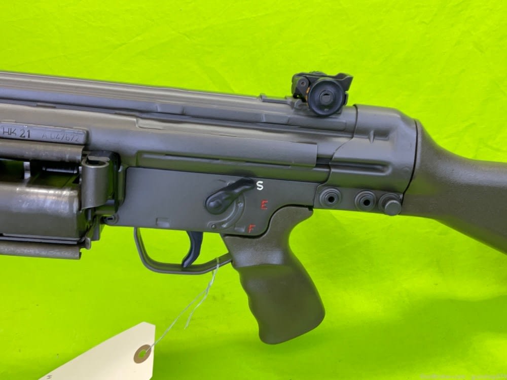 FULL AUTO HK21 HECKLER & KOCH BELT FED 308 NATO HK 21 COLLECTOR EFILE RARE-img-7