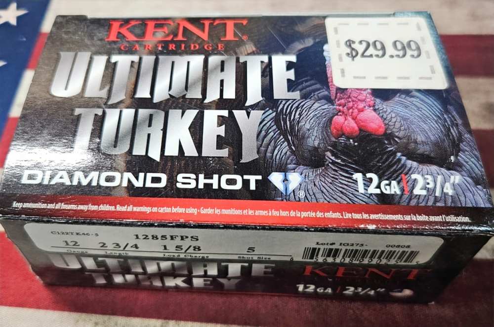 *KENT ULTIMATE TURKEY DIAMOND SHOT 12GA, 2 3/4", 5 SHOT, 10/BOX*-img-0