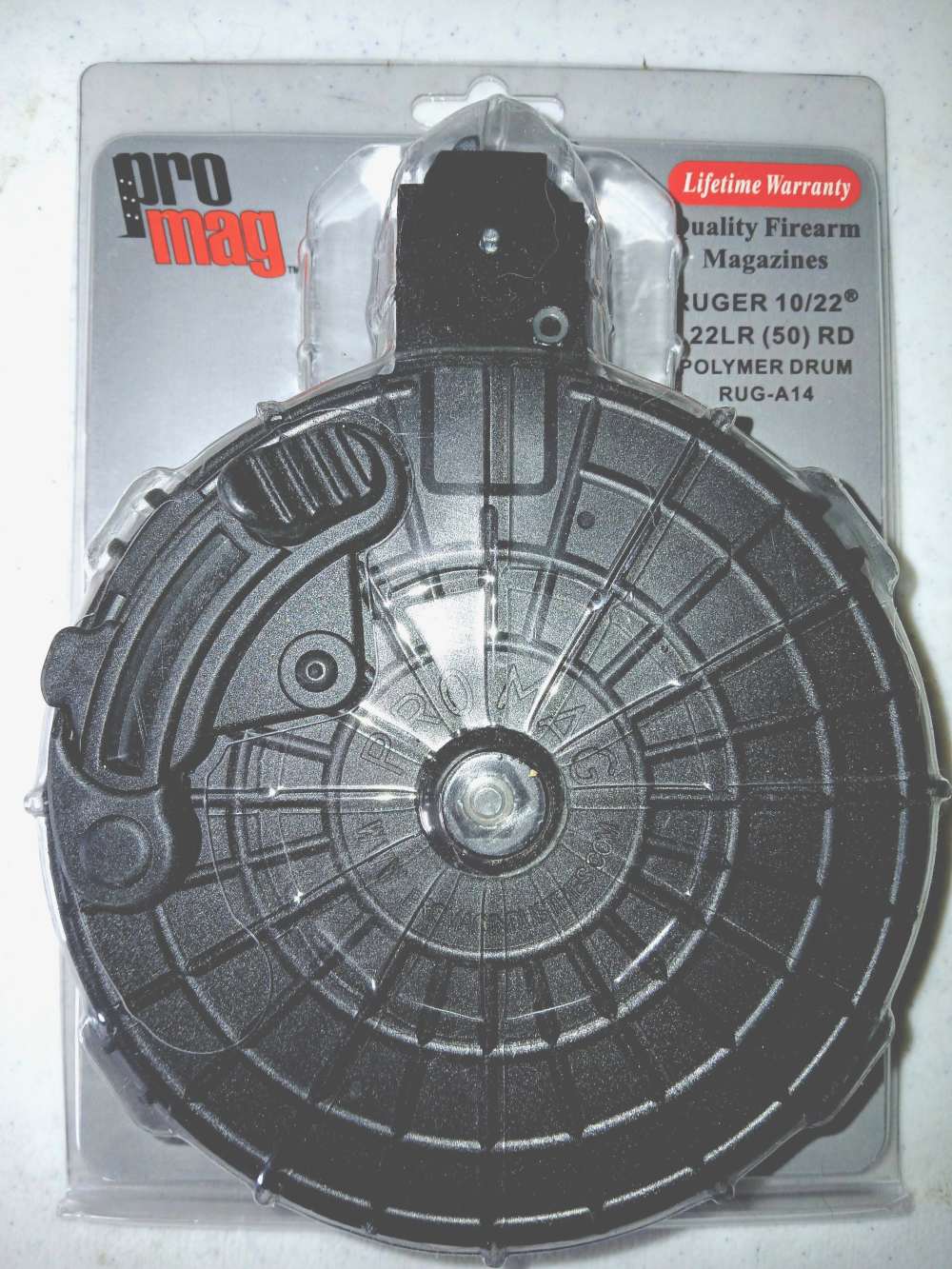 Ruger 10/22 .22LR ProMag 50 Round Polymer Drum Magazine, # RUG-A14, NEW-img-0