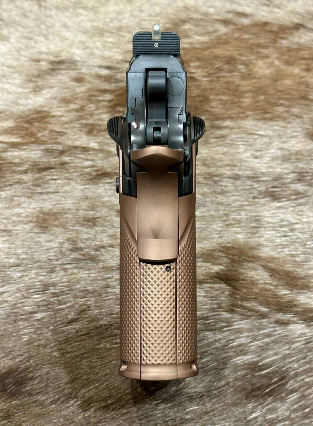 NIGHTHAWK CUSTOM DOUBLE AGENT COMMANDER 4.25" 1911 9MM IOS UPGRADES-img-12
