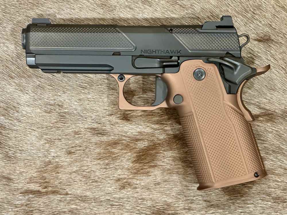 NIGHTHAWK CUSTOM DOUBLE AGENT COMMANDER 4.25" 1911 9MM IOS UPGRADES-img-8