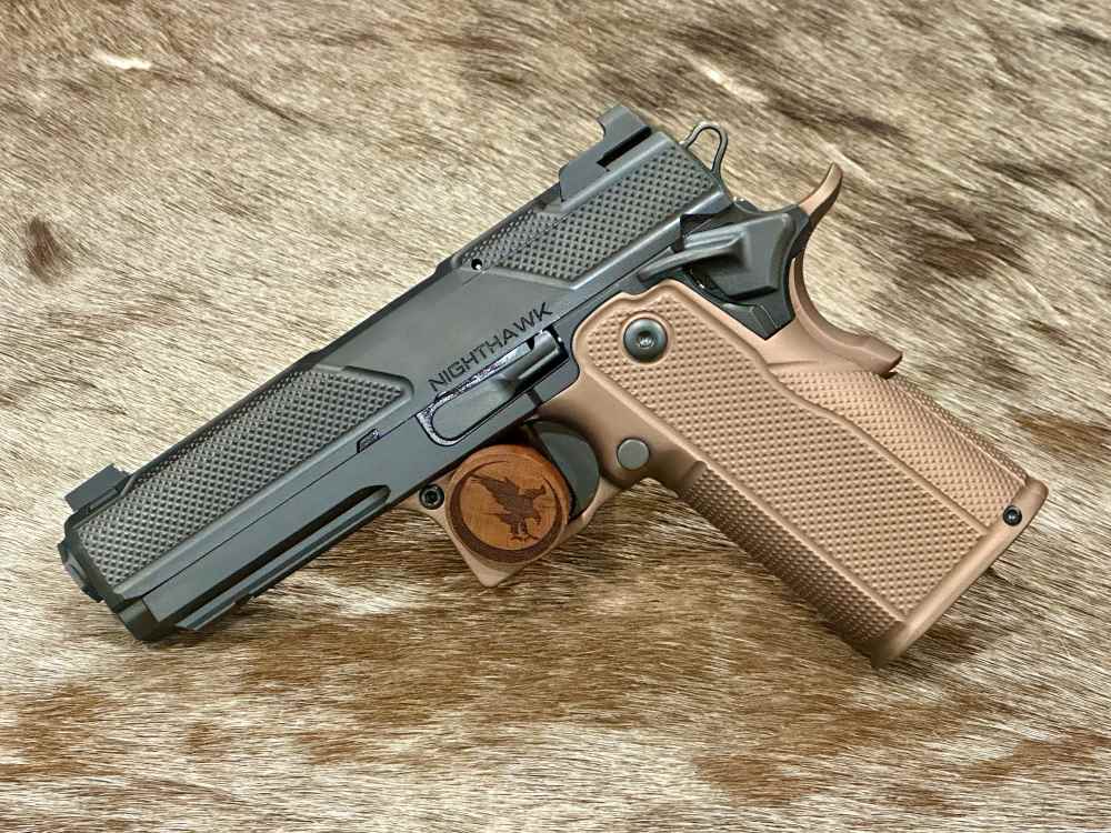 NIGHTHAWK CUSTOM DOUBLE AGENT COMMANDER 4.25" 1911 9MM IOS UPGRADES-img-7