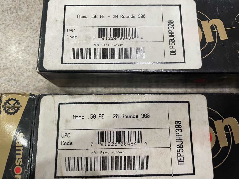 SAMSON Ultra IMI .50ae, 300 GR Jacketed Soft Point 40 Centerfire Cartridges-img-1