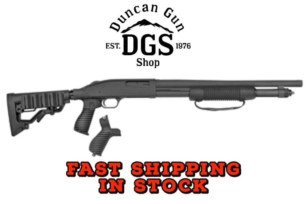 Mossberg 590 Tactical Pump-Action 12ga 18.5" 7rd Black 50691-img-0
