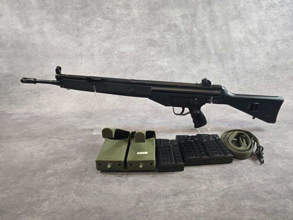 Heckler & Koch HK91 – IB Date Code – 5 Magazines – Mag Pouch & Sling-img-4