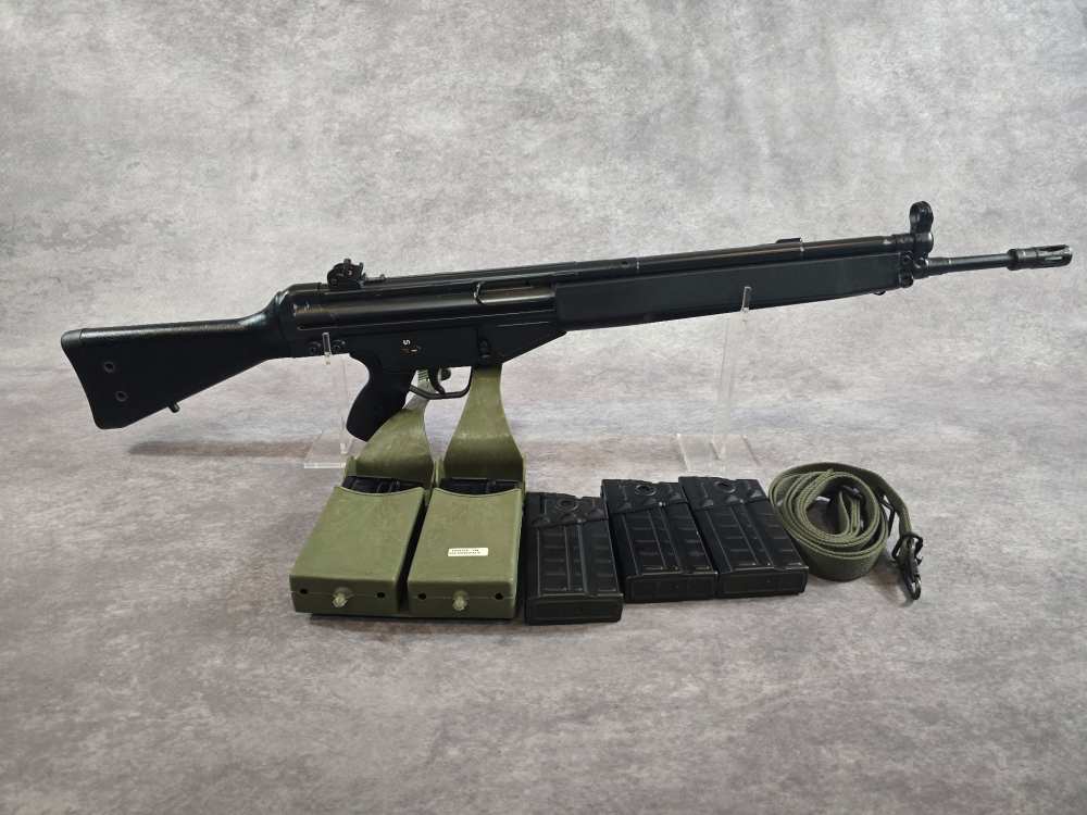 Heckler & Koch HK91 – IB Date Code – 5 Magazines – Mag Pouch & Sling-img-0