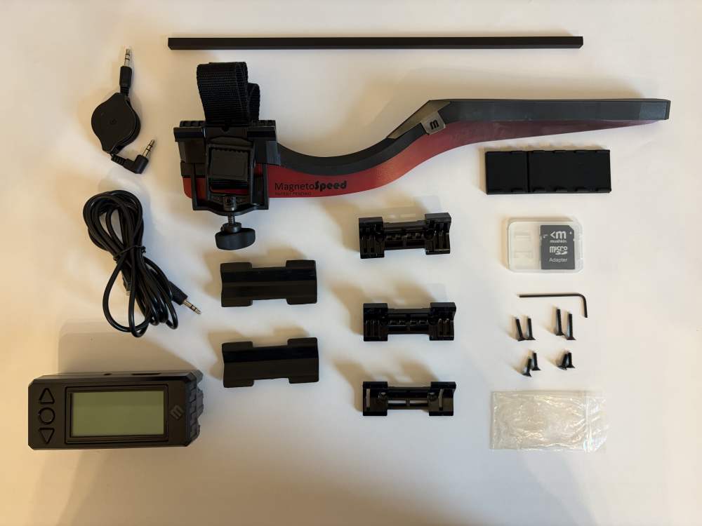 MagnetoSpeed V3 Ballistic Chronograph w/Hrd Case-Tested & Fully Functional-img-1