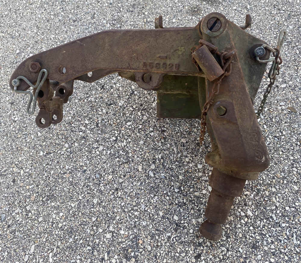USGI 30/50 Browning Mount - W/ Can Hanger, Ammo Tray, & Pins-img-1