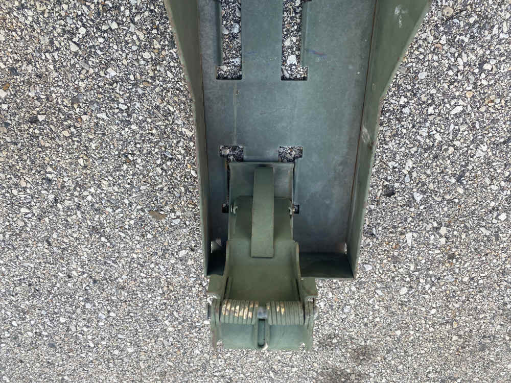 USGI 30/50 Browning Mount - W/ Can Hanger, Ammo Tray, & Pins-img-8