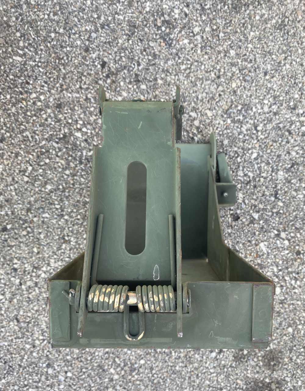 USGI 30/50 Browning Mount - W/ Can Hanger, Ammo Tray, & Pins-img-14
