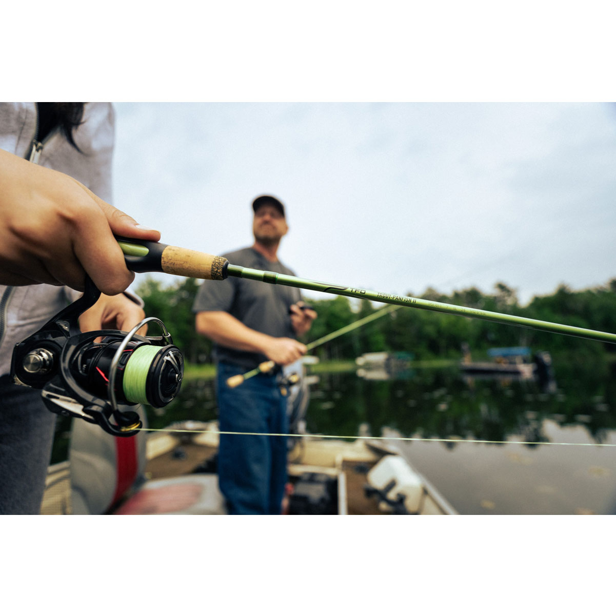 TFO Trout Panfish II 6ft 6in UL 2-Piece Spinning Rod (TPS2 661-2)-img-2