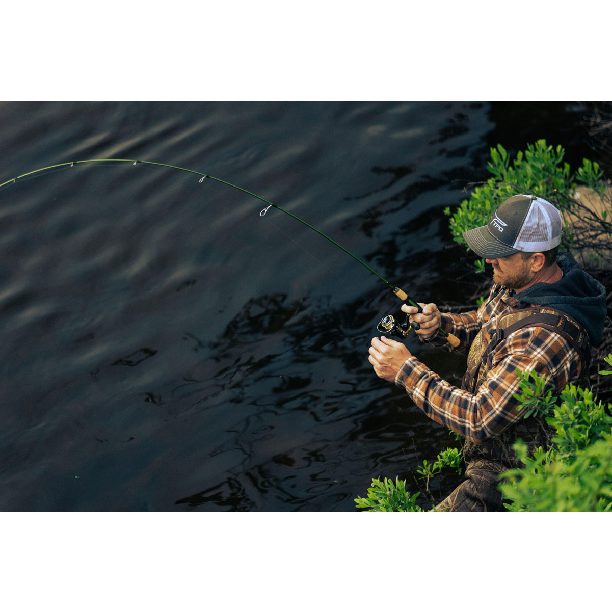 TFO Trout Panfish II 6ft 6in UL 2-Piece Spinning Rod (TPS2 661-2)-img-5