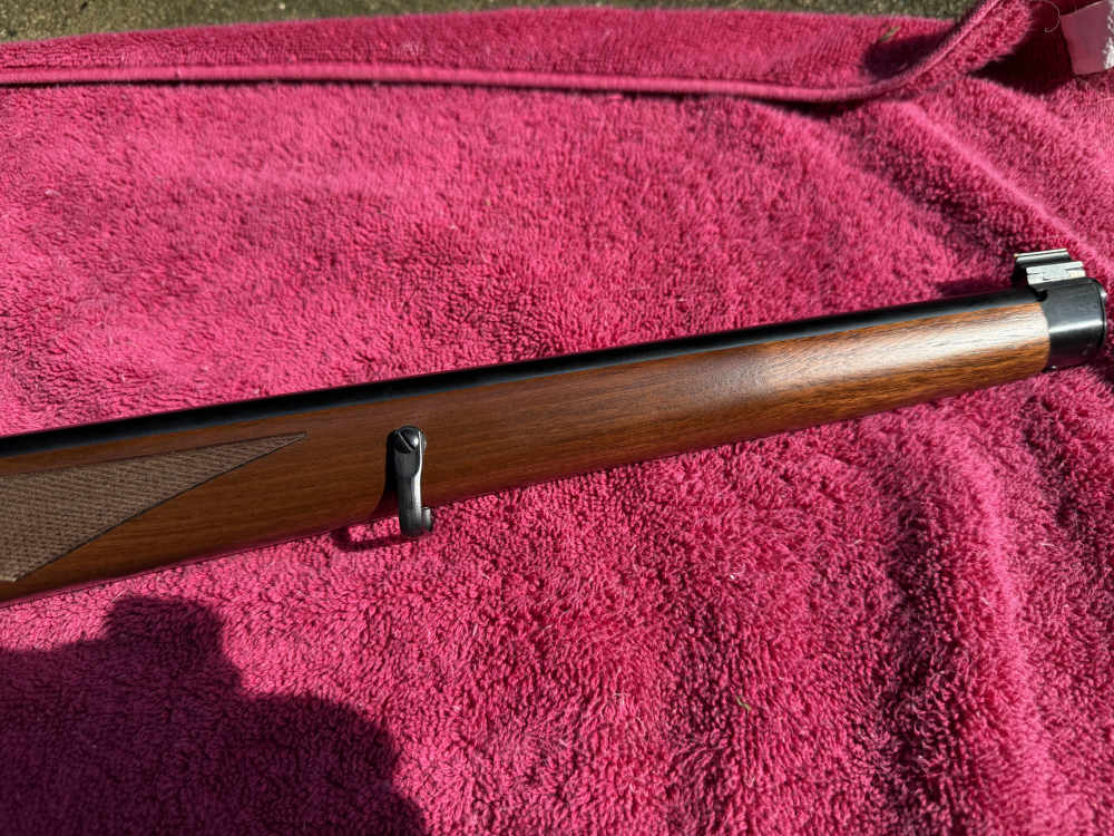 2013 Ruger 10/22 Mannlicher International Checkered Walnut  BX Trigger Red-img-5
