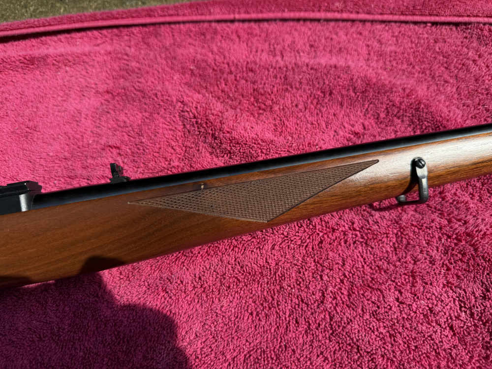 2013 Ruger 10/22 Mannlicher International Checkered Walnut  BX Trigger Red-img-4