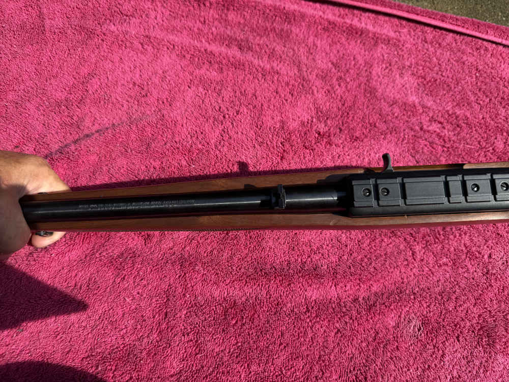 2013 Ruger 10/22 Mannlicher International Checkered Walnut  BX Trigger Red-img-18