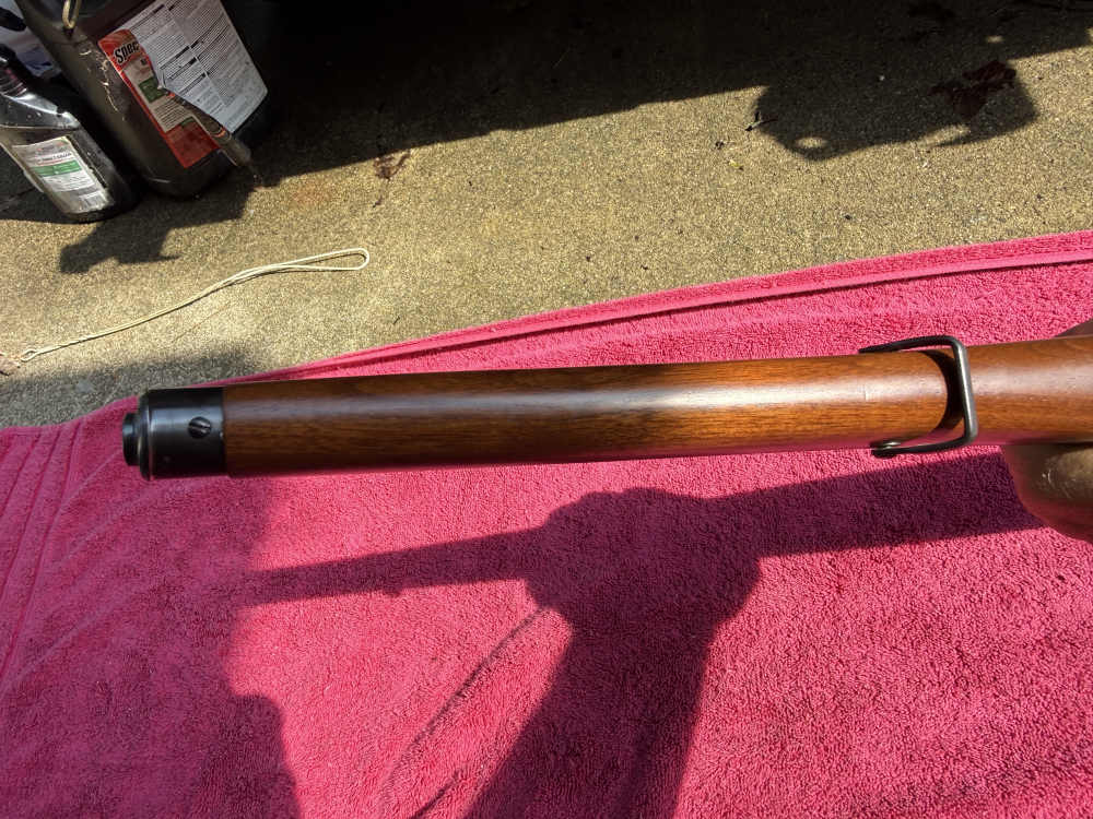 2013 Ruger 10/22 Mannlicher International Checkered Walnut  BX Trigger Red-img-15
