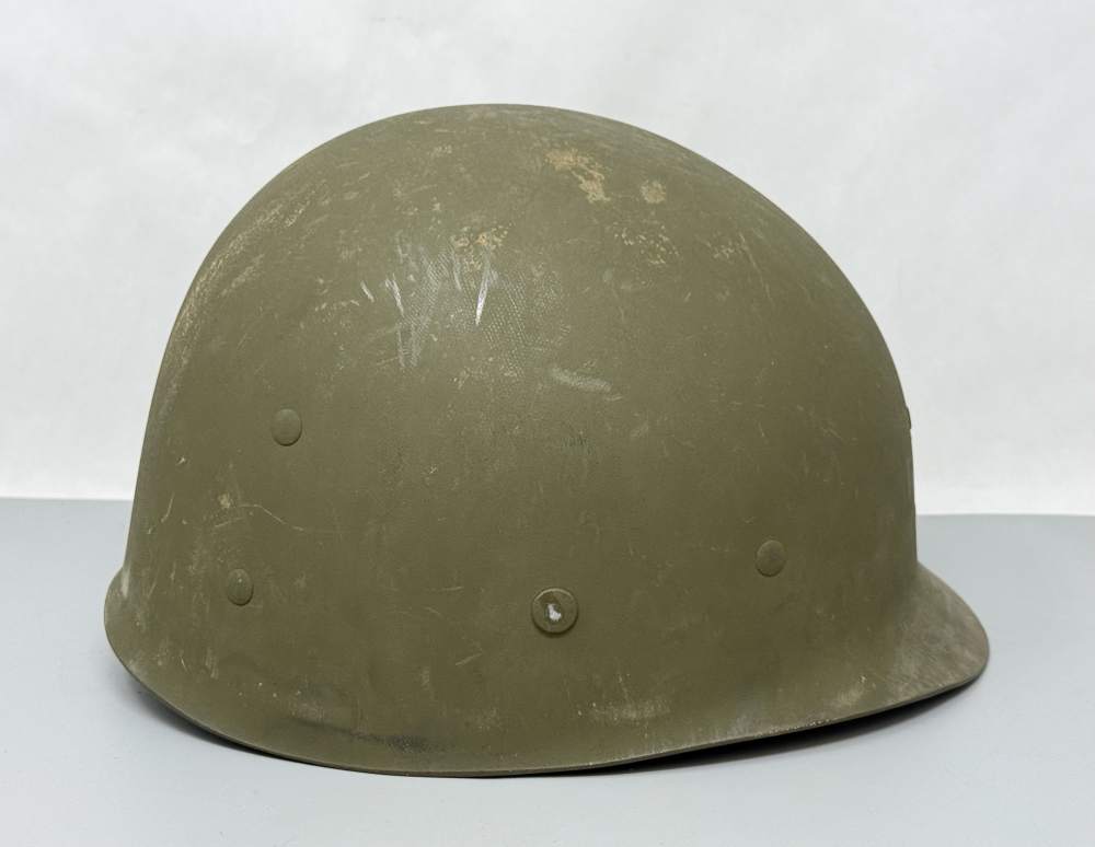 WW2 US M1 NETTED Helmet Fixed Bale F/S WWII WESTINGHOUSE Liner -img-18