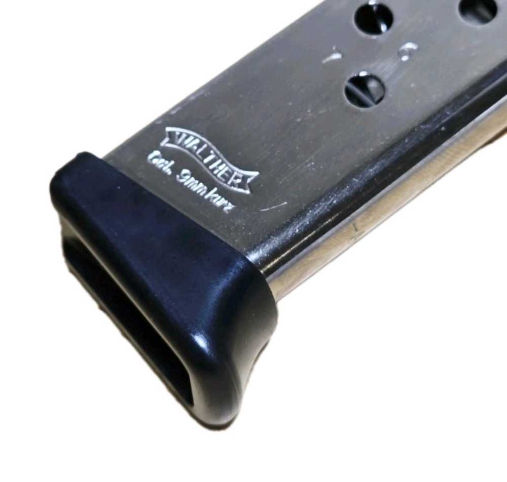 Walther PPK/S PPKS Pistol Magazine with Finger Rest 380 ACP 7 Round Nickel-img-2