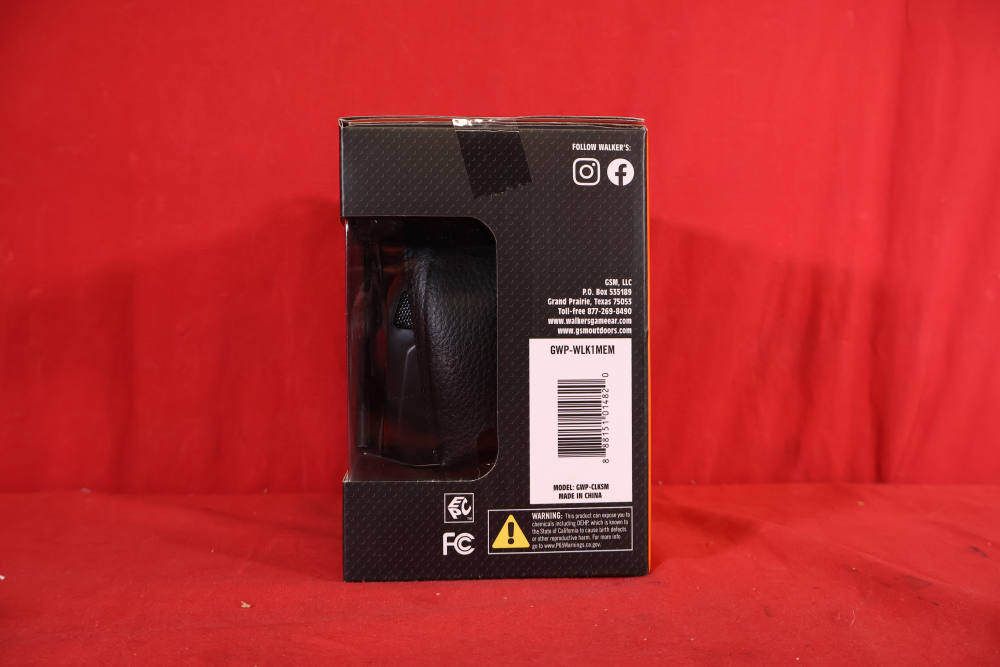 Walker's Low Profile Electronic Muffs Ear Pro Hearing Protection -img-3