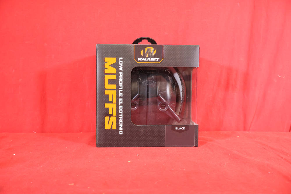 Walker's Low Profile Electronic Muffs Ear Pro Hearing Protection -img-1
