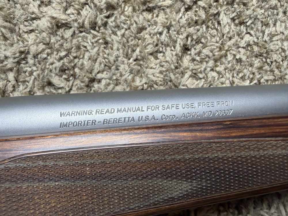 Like new Sako 85 s varmint 22-250 stainless, fluted laminated NICE! Trades!-img-4