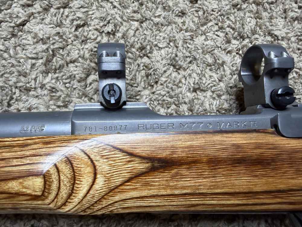 Like new Ruger m77 Mark II varmints in 6mm ppc & 22 ppc NICE! TRADES!-img-15
