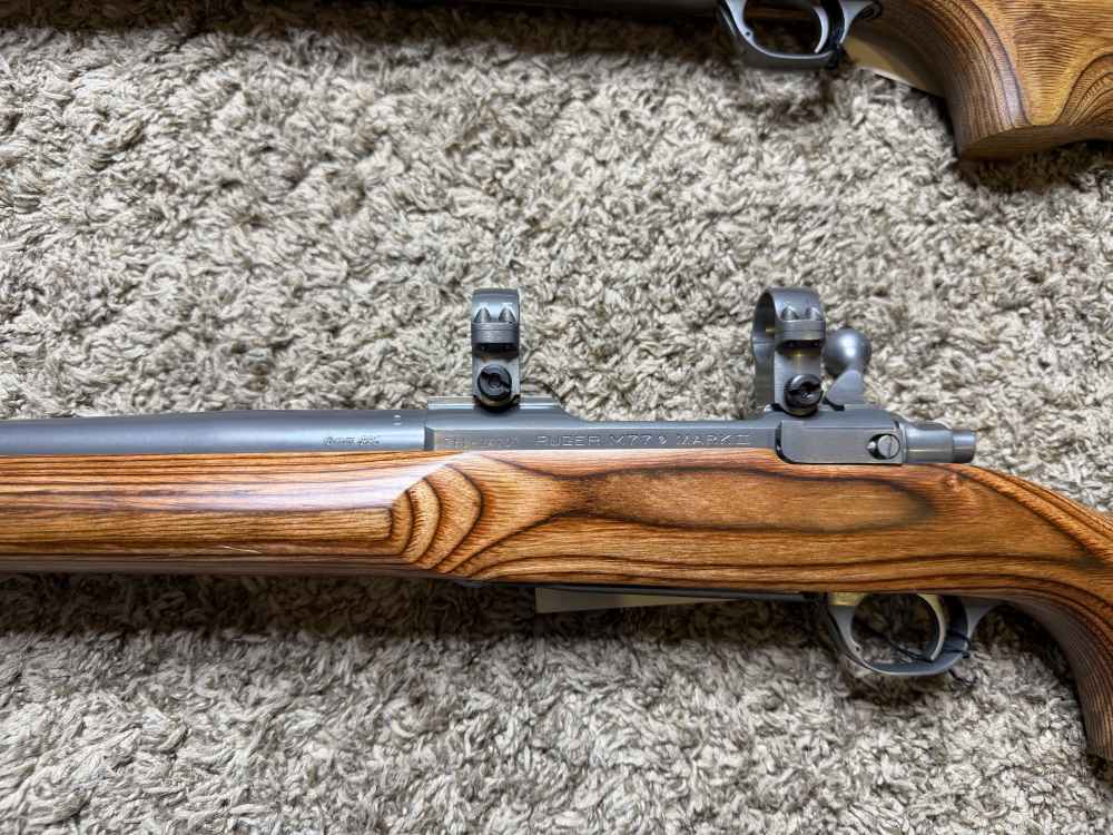 Like new Ruger m77 Mark II varmints in 6mm ppc & 22 ppc NICE! TRADES!-img-8