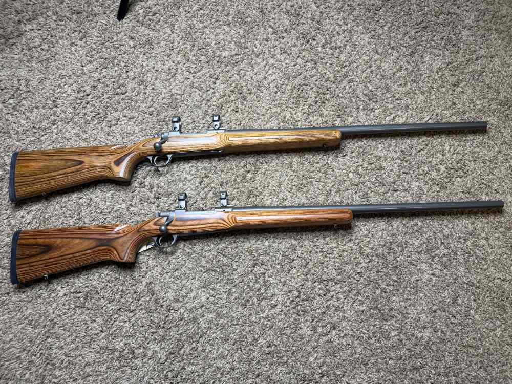 Like new Ruger m77 Mark II varmints in 6mm ppc & 22 ppc NICE! TRADES!-img-0