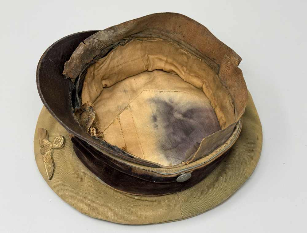 WW2 German NSDAP Political Orts Level Crusher Visor WWII sa ss uniform RZM -img-20