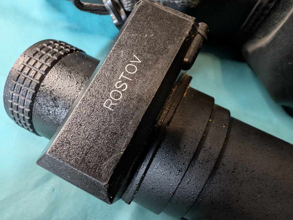 WORKING Soviet Russia Rostov Cyclop NS2 Night Vision w/ Case 9V 50mm f/1.2-img-3