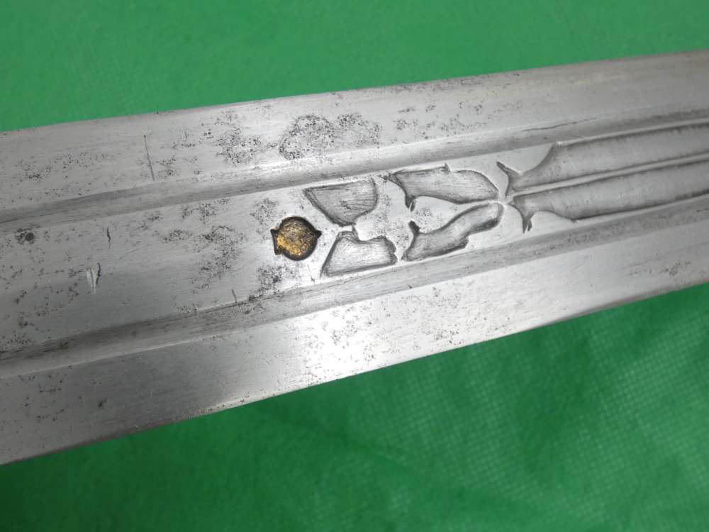 ANTIQUE TURKISH OTTOMAN KINDJAL DAGGER SILVER CORALS 18th Century Sword -img-11