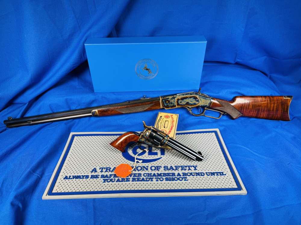 Colt Winchester Turnbull Limited 1 of 10 44-40 SAA MODEL 73 CUSTOM SHOP -img-1